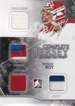 2009-10 In The Game Between The Pipes - Complete Jerseys Silver #CJ-09 Patrick Roy  Front