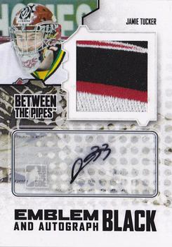 2009-10 In The Game Between The Pipes - Emblems Autographs #MAJT Jamie Tucker  Front