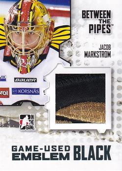 2009-10 In The Game Between The Pipes - Emblems Black #M-14 Jacob Markstrom  Front