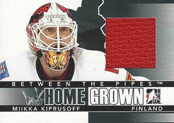 2009-10 In The Game Between The Pipes - Homegrown Black #HG-9 Miikka Kiprusoff  Front