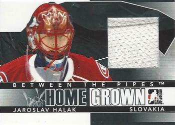 2009-10 In The Game Between The Pipes - Homegrown Black #HG-14 Jaroslav Halak  Front