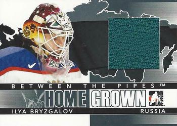 2009-10 In The Game Between The Pipes - Homegrown Black #HG-23 Ilya Bryzgalov  Front