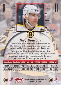 1997-98 Donruss Canadian Ice #11 Ray Bourque Back