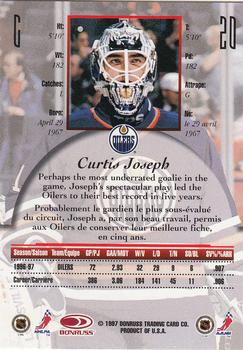 1997-98 Donruss Canadian Ice #20 Curtis Joseph Back
