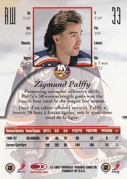 1997-98 Donruss Canadian Ice #33 Zigmund Palffy Back