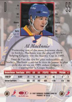 1997-98 Donruss Canadian Ice #55 Al MacInnis Back