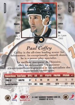 1997-98 Donruss Canadian Ice #64 Paul Coffey Back