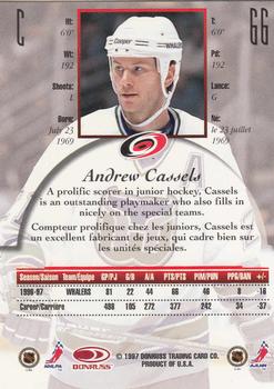 1997-98 Donruss Canadian Ice #66 Andrew Cassels Back