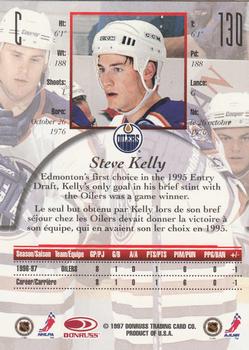 1997-98 Donruss Canadian Ice #130 Steve Kelly Back