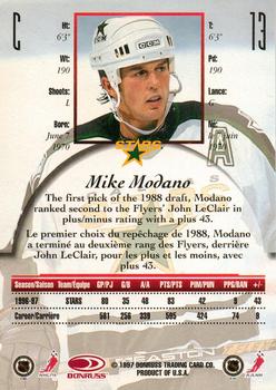 1997-98 Donruss Canadian Ice #13 Mike Modano Back