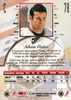 1997-98 Donruss Canadian Ice #78 Adam Oates Back