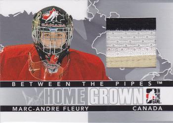 2009-10 In The Game Between The Pipes - Homegrown Silver #HG-02 Marc-Andre Fleury  Front