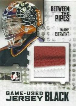 2009-10 In The Game Between The Pipes - Jerseys Black #M-05 Maxime Clermont  Front