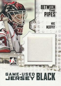 2009-10 In The Game Between The Pipes - Jerseys Black #M-26 Mike Murphy  Front