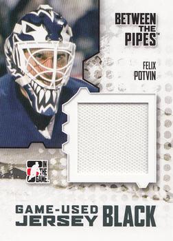 2009-10 In The Game Between The Pipes - Jerseys Black #M-31 Felix Potvin  Front