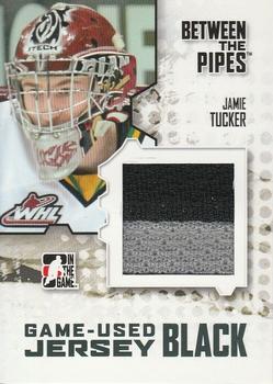2009-10 In The Game Between The Pipes - Jerseys Black #M-41 Jamie Tucker  Front
