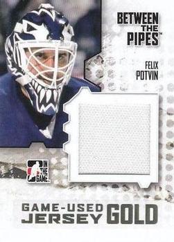 2009-10 In The Game Between The Pipes - Jerseys Gold #M-31 Felix Potvin  Front
