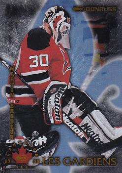 1997-98 Donruss Canadian Ice - Les Gardiens #3 Martin Brodeur Front