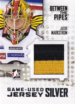 2009-10 In The Game Between The Pipes - Jerseys Silver #M14 Jacob Markstrom  Front
