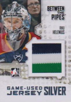 2009-10 In The Game Between The Pipes - Jerseys Silver #M-16 Riku Helenius  Front