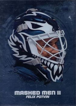 2009-10 In The Game Between The Pipes - Masked Men II Silver #MM-05 Felix Potvin  Front