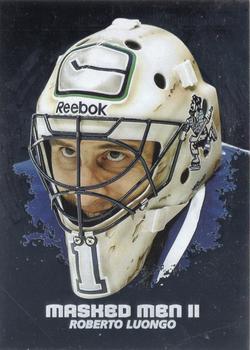 2009-10 In The Game Between The Pipes - Masked Men II Silver #MM-35 Roberto Luongo  Front