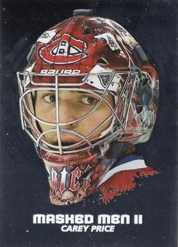 2009-10 In The Game Between The Pipes - Masked Men II Silver #MM-36 Carey Price  Front