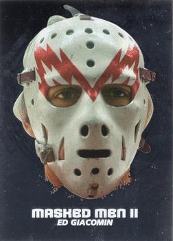 2009-10 In The Game Between The Pipes - Masked Men II Silver #MM-42 Ed Giacomin  Front