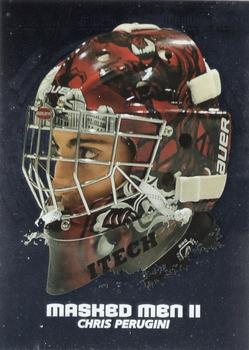 2009-10 In The Game Between The Pipes - Masked Men II Silver #MM-48 Chris Perugini  Front