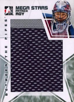 2009-10 In The Game Between The Pipes - Mega Stars Black #MS-19 Patrick Roy  Front