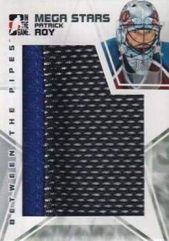 2009-10 In The Game Between The Pipes - Mega Stars Black #MS-23 Patrick Roy  Front