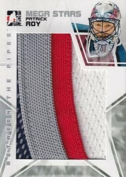 2009-10 In The Game Between The Pipes - Mega Stars Silver #MS19 Patrick Roy  Front