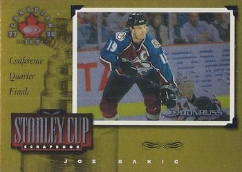 1997-98 Donruss Canadian Ice - Stanley Cup Scrapbook #3 Joe Sakic Front