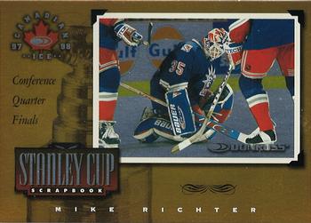 1997-98 Donruss Canadian Ice - Stanley Cup Scrapbook #15 Mike Richter Front