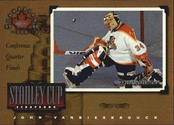1997-98 Donruss Canadian Ice - Stanley Cup Scrapbook #16 John Vanbiesbrouck Front