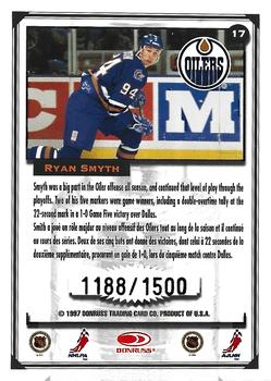1997-98 Donruss Canadian Ice - Stanley Cup Scrapbook #17 Ryan Smyth Back