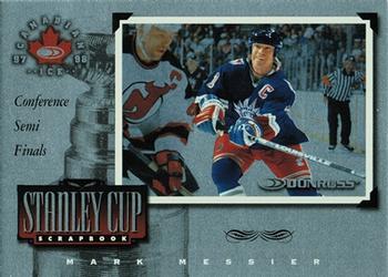 1997-98 Donruss Canadian Ice - Stanley Cup Scrapbook #23 Mark Messier Front