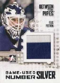 2009-10 In The Game Between The Pipes - Numbers Silver #M-31 Felix Potvin  Front