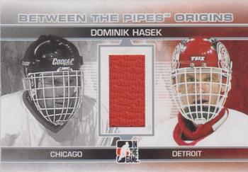 2009-10 In The Game Between The Pipes - Origins Silver #O-08 Dominik Hasek  Front