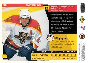 1997-98 Collector's Choice #100 Scott Mellanby Back