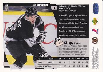 1997-98 Collector's Choice #120 Ian Laperriere Back