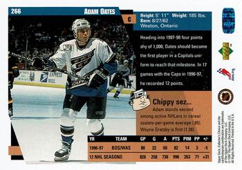 1997-98 Collector's Choice #266 Adam Oates Back