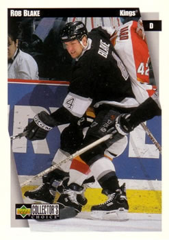 1997-98 Collector's Choice #125 Rob Blake Front