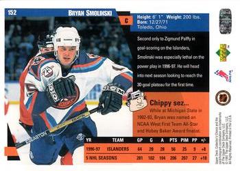 1997-98 Collector's Choice #152 Bryan Smolinski Back