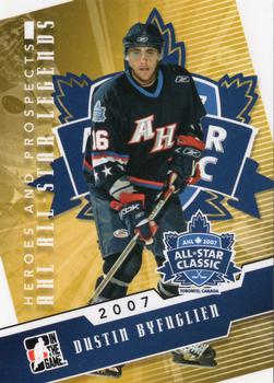 2009-10 In The Game Heroes and Prospects - AHL All Star Legends #AS-04 Dustin Byfuglien  Front