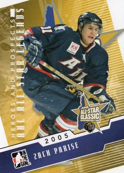 2009-10 In The Game Heroes and Prospects - AHL All Star Legends #AS-09 Zach Parise  Front
