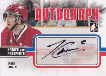 2009-10 In The Game Heroes and Prospects - Autographs #A-JCO Jared Cowen  Front