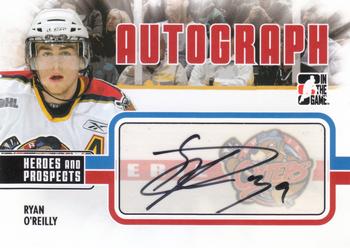 2009-10 In The Game Heroes and Prospects - Autographs #A-RO Ryan O'Reilly  Front