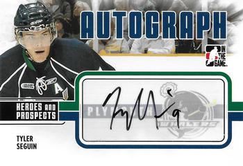 2009-10 In The Game Heroes and Prospects - Autographs #A-TS Tyler Seguin  Front
