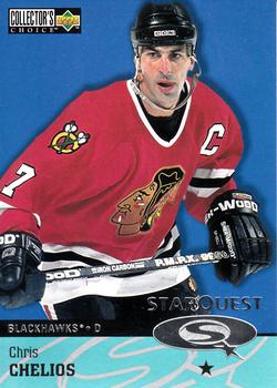 1997-98 Collector's Choice - StarQuest #SQ11 Chris Chelios Front